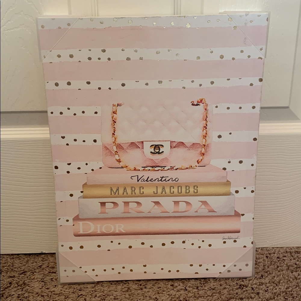 FASHION INSPIRED Clutch Bag Picture - Wall Art